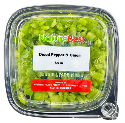 Retail Diced Pepper & Onion